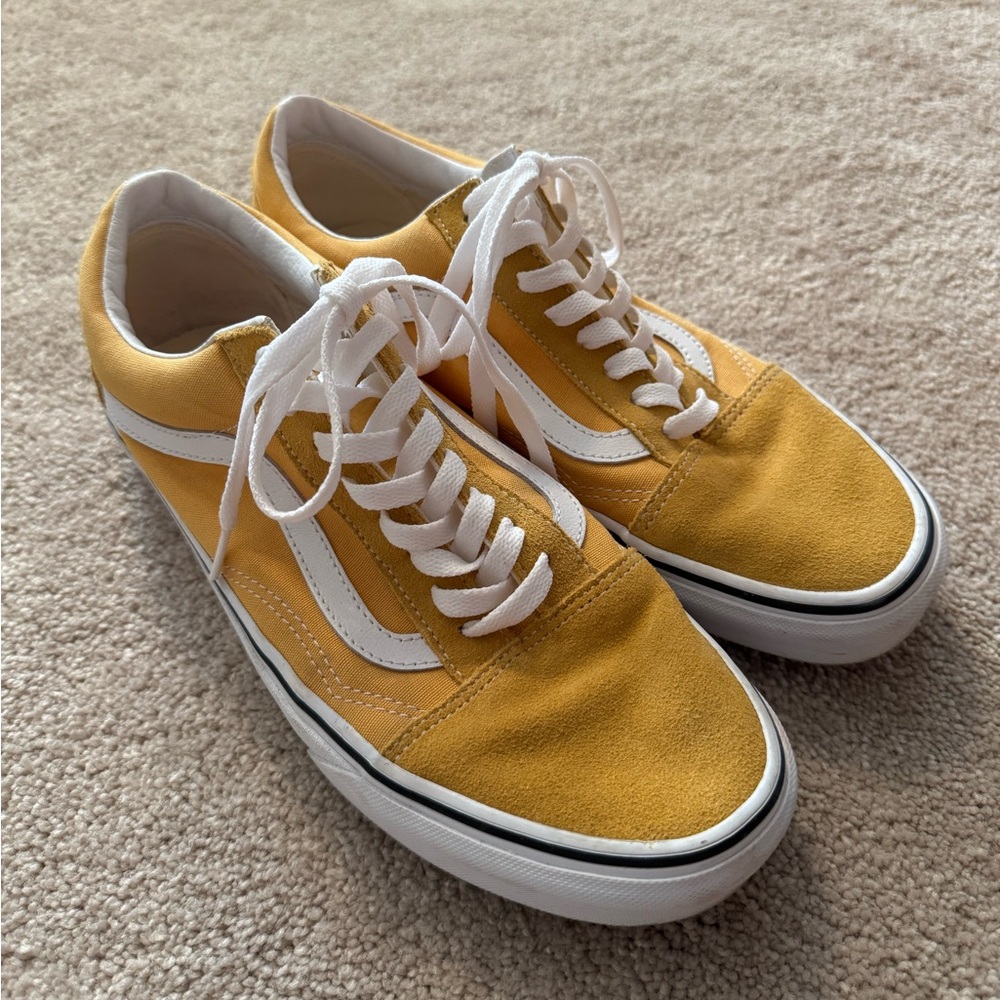 Vans Women's Mustard Yellow Sneakers